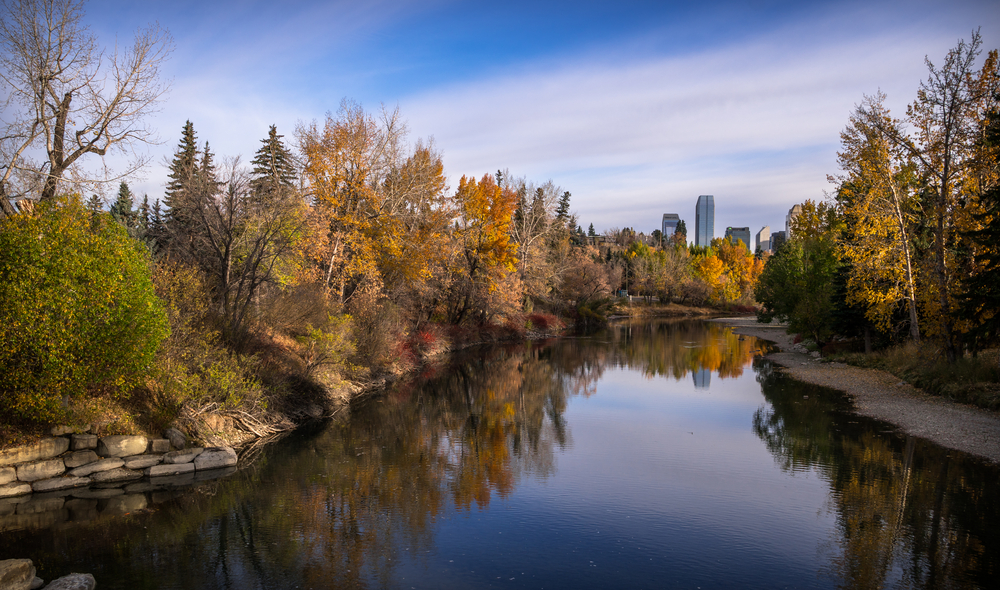 Elbow River Calgary Alberta